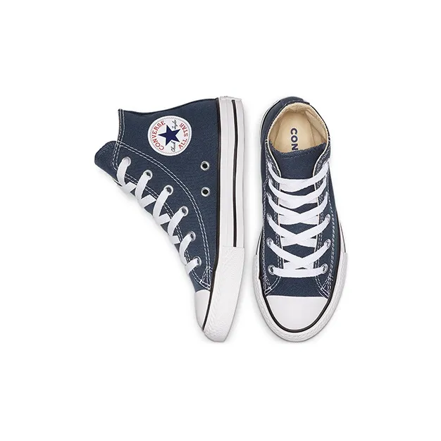 Converse Chuck Taylor All Star High Top Kids Canvas Shoes Blue Children Aged 3 7 Years Old-3