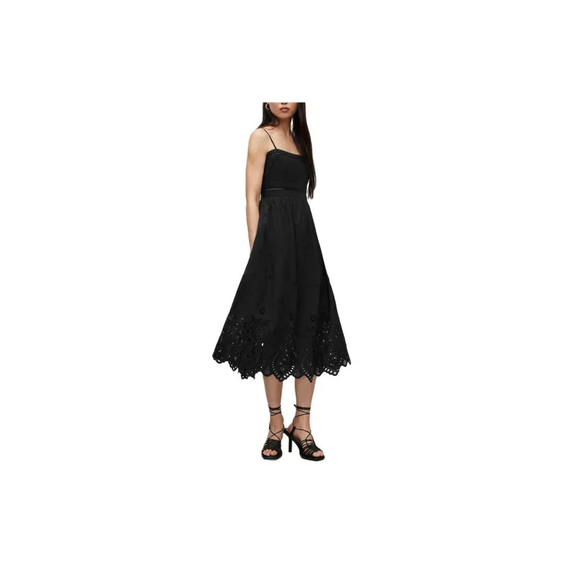 ALLSAINTS Slip Dresses Women's Black-1