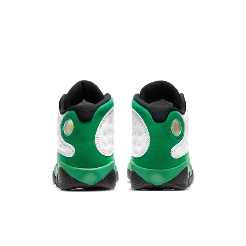 Jordan 13 Retro White Lucky Green PS-2