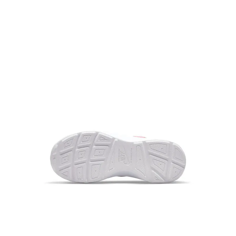 Nike Wearallday Abrasion Resistant Low Top Running Shoes Pink White Children Aged 3 7 Years Old-5