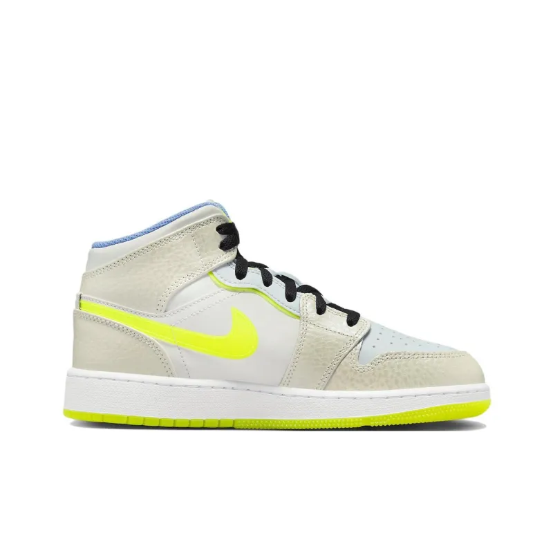 Jordan 1 Mid SE Warped Swoosh GS-1