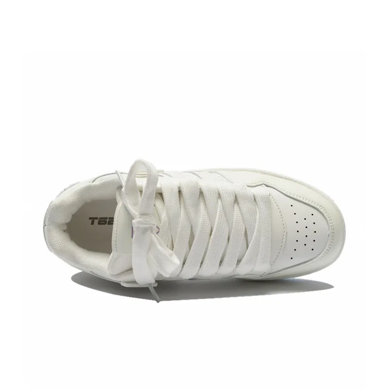 T628 Puffy Shoes, Box Slip Resistant, Abrasion Resistant, Lightweight, Breathable Low Top Skateboard Shoes Unisex-40