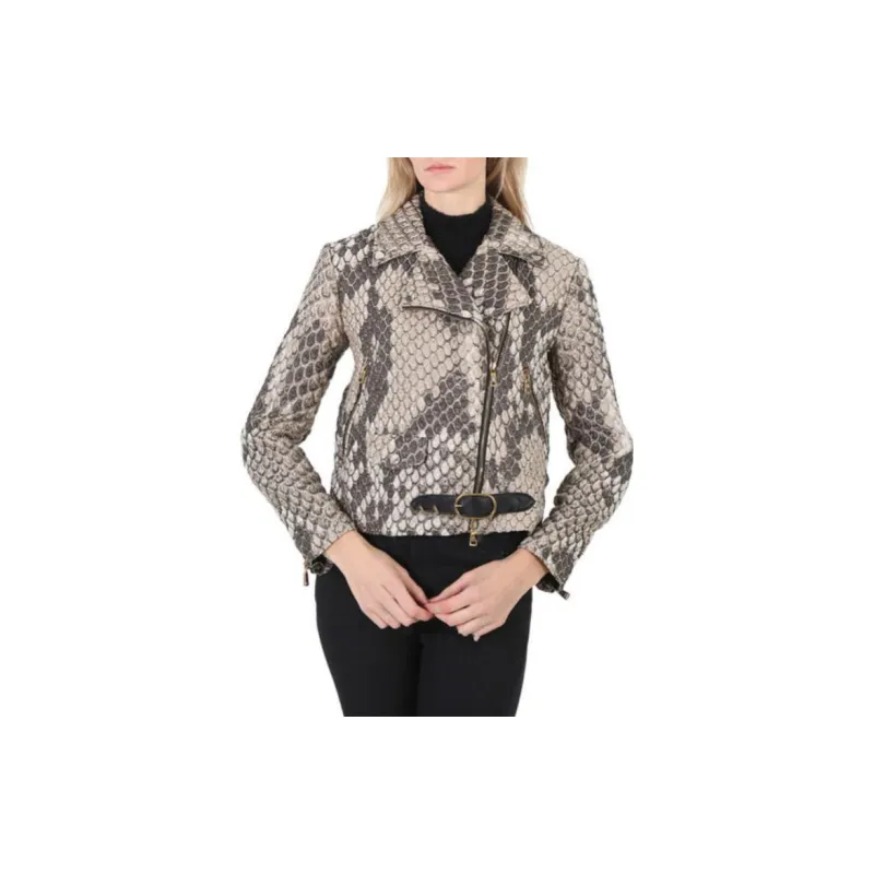 Roberto Cavalli Jackets Coats Women's Taupe-4