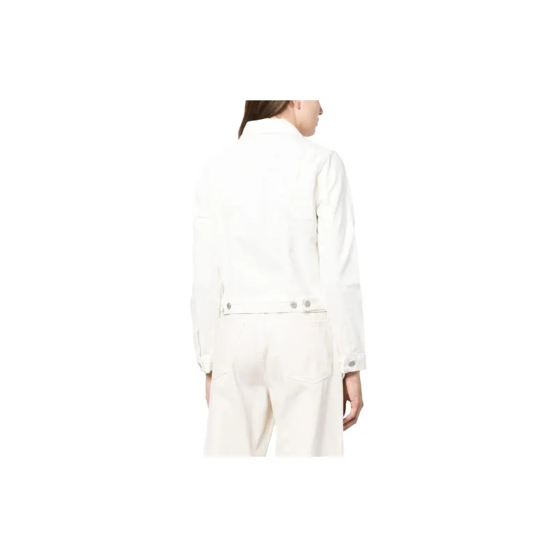 Levis Jackets Women's White-2