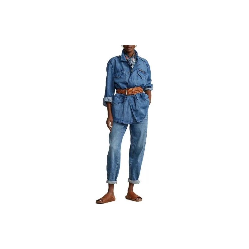 Polo Ralph Lauren Denim Jacket Women's Blue-1
