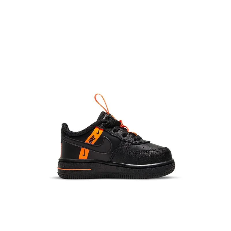 Nike Force 1 "Worldwide Pack" Black Total Orange TD-1