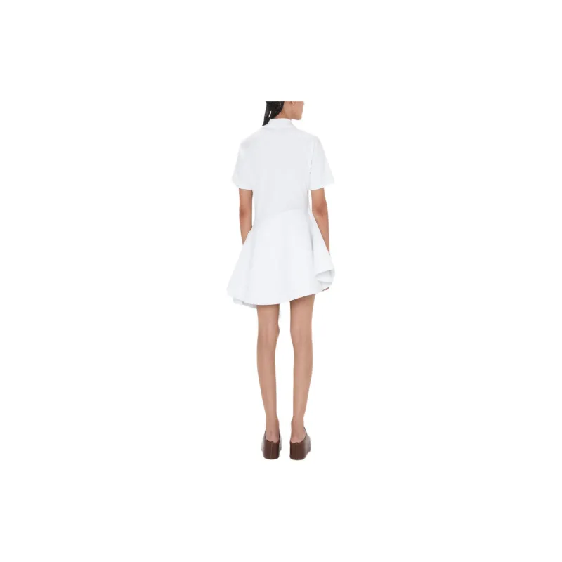 JW Anderson Short Sleeved Asymmetric Polo Dress-2