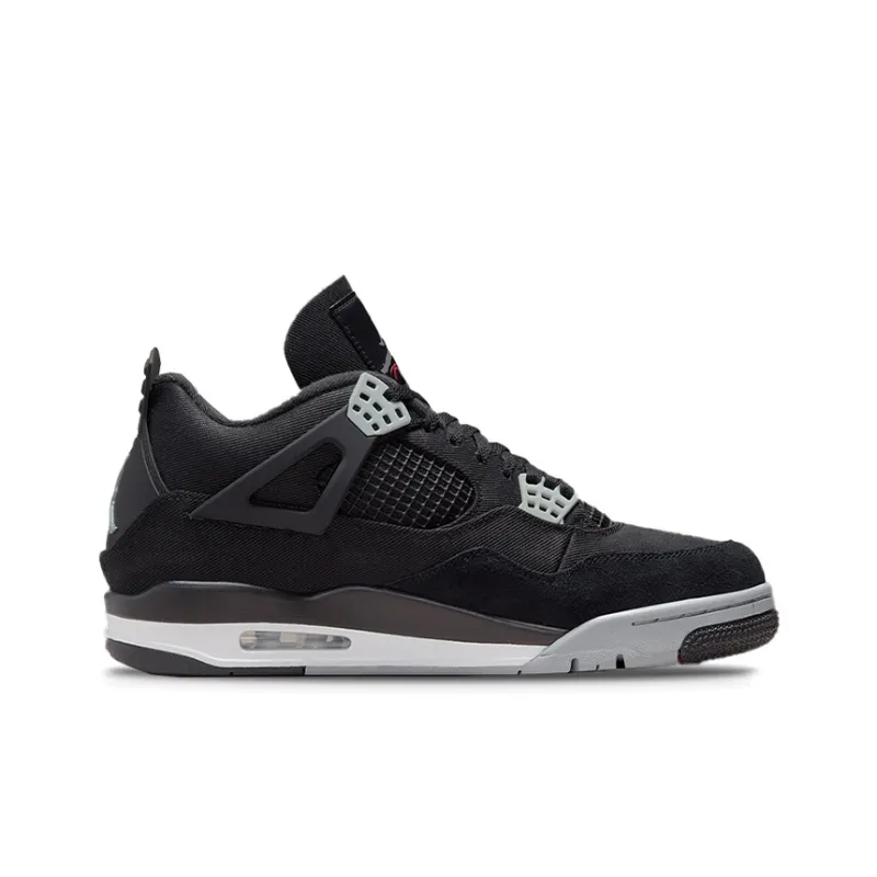 Jordan 4 Retro Black Canvas GS-1