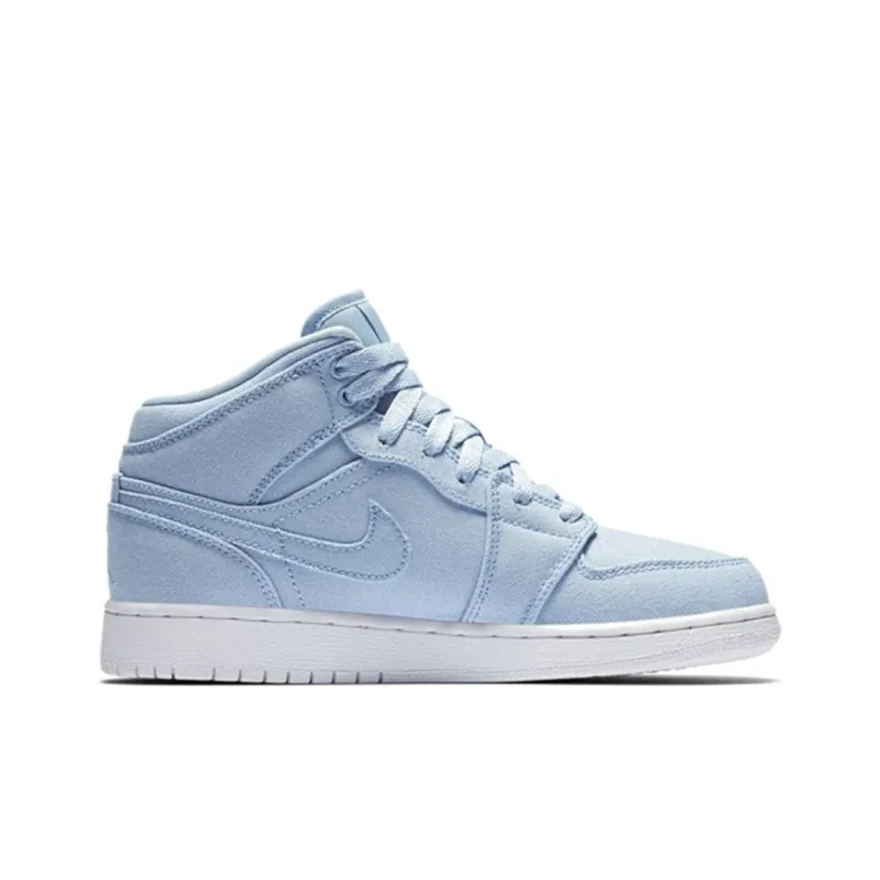 Jordan 1 Mid BG Easter Blue-1