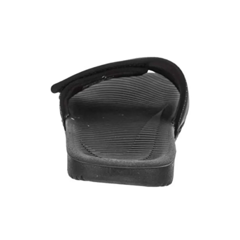 Nike Kawa Anti Slip Wear Resistant Slippers Black White Kids'-4