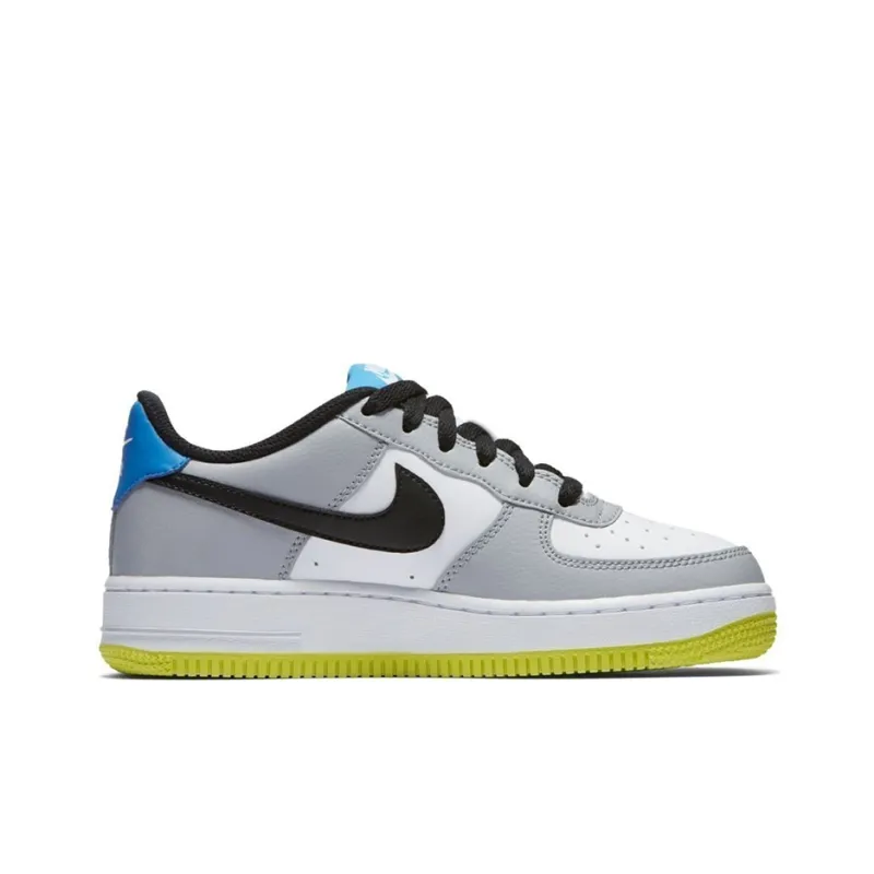 Nike Air Force 1 Low Wolf Grey Black White GS-1