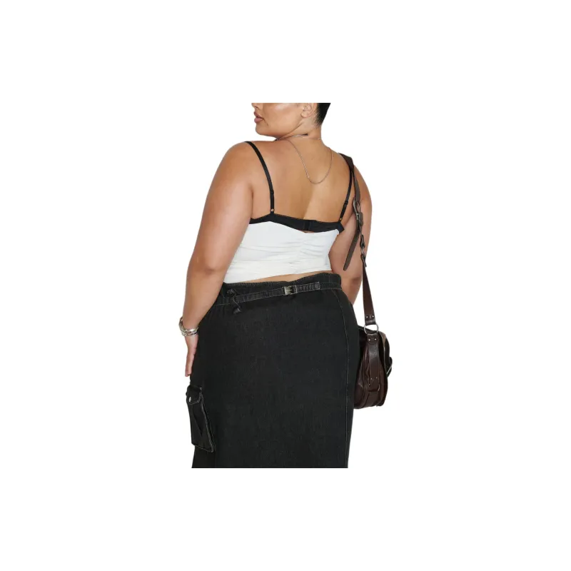 Miaou RENZO TUBE TOP Camisole Women's Cream-3