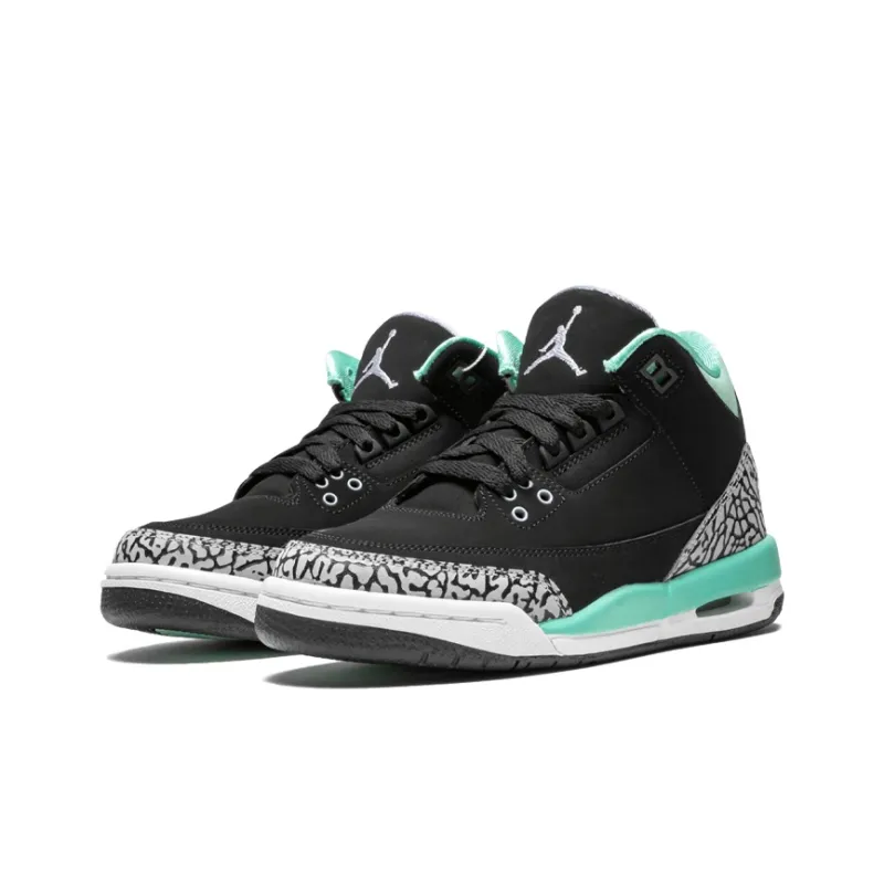 Jordan 3 Retro Bleached Turquoise Mint GS-2