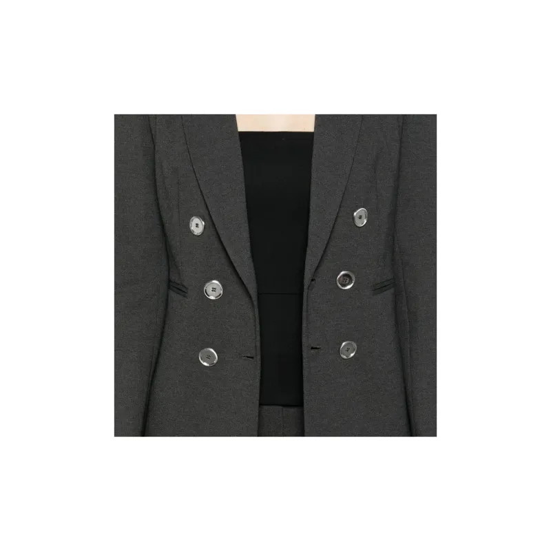 PINKO Full Milano Knit Blazer-4