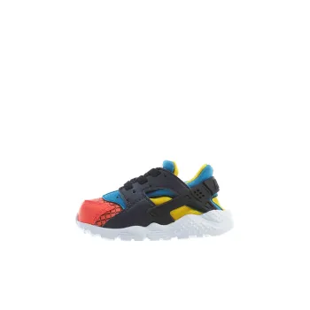 Nike Huarache Run Anti Slip Wear Resistant Low Top Toddler Shoes Blue Black Orange Infant And Toddler