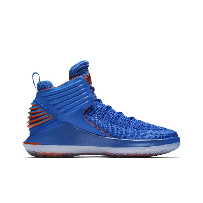 Jordan Air Jordan 32 Slip Resistant Shock Absorbers High Top Children's Basketball Shoes Teenagers-1