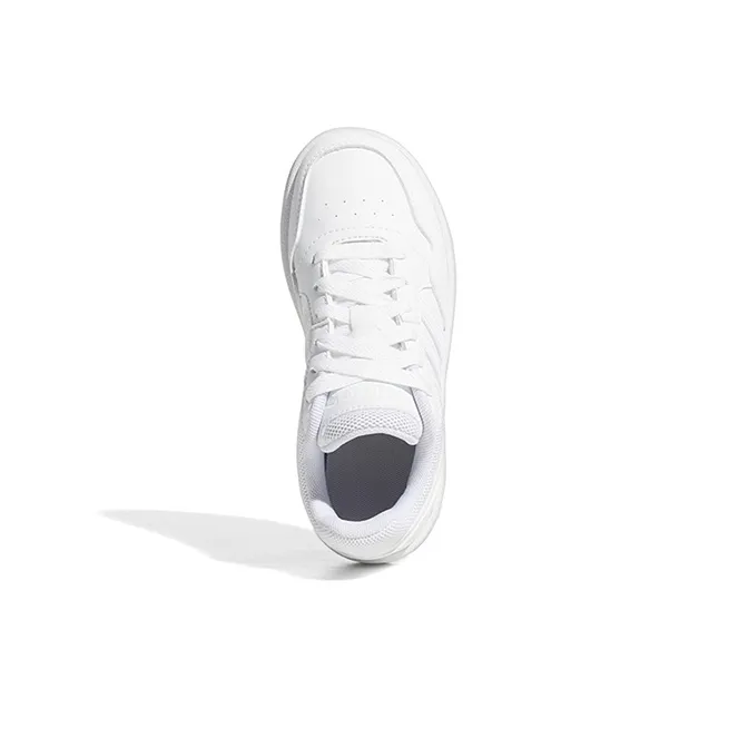 Adidas Hoops 3.0 J 'Triple White'-4
