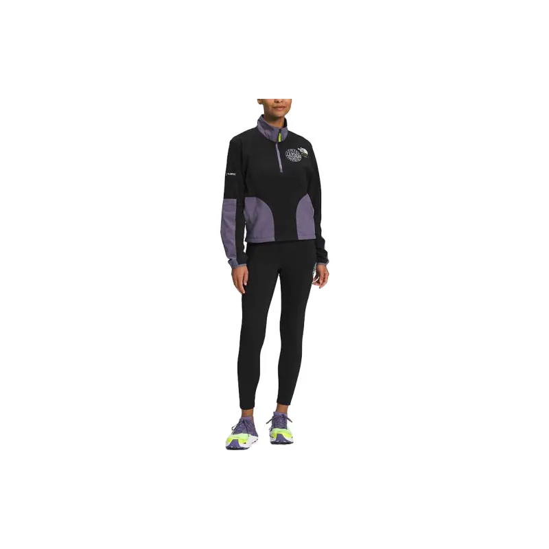 THE NORTH FACE Sweatshirts Women's Black Purple-3