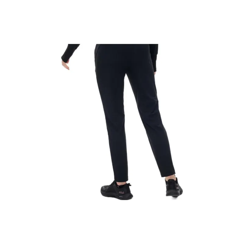 FILA Knitted Sweatpants Women's Black-4