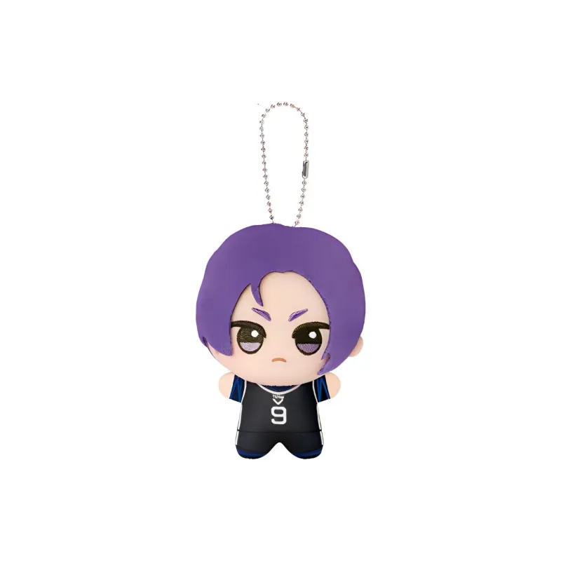 BANPRESTO Eiichi Shiba Tetsu Katagiri Seiichi Nagi Ling Wang Mi Akashi Eiichi Blue Lock Dolls Plush Pendant 11cm High-0