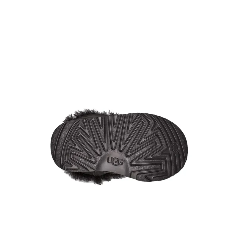 UGG Bailey Bow II Boot Black Toddler-4