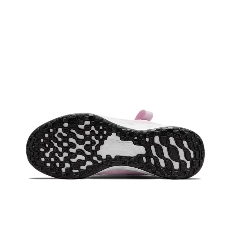 Nike REVOLUTION 6 Slip Resistant Lightweight Cushioning Low Top Kids' Running Shoes Pink Unisex-5
