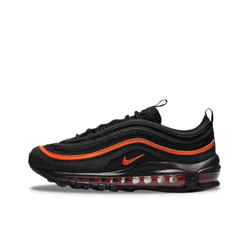 Nike Air Max 97 Black Safety Orange GS