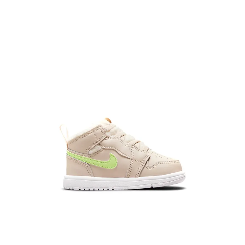 Jordan 1 Mid ALT Utility Fleece Pearl White TD-1