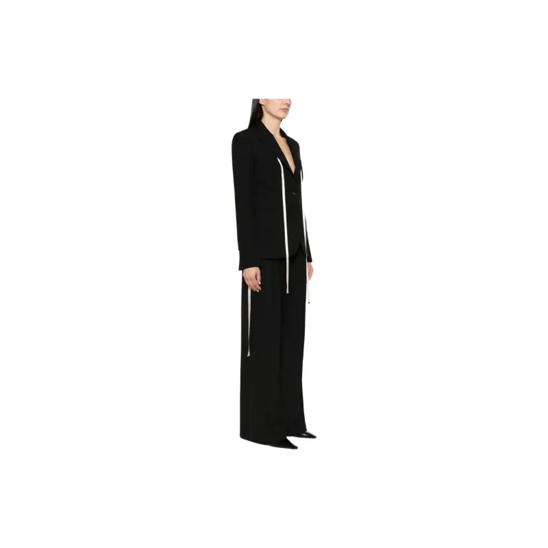 PINKO X Patrick McDowell Ribbon detailed Blazer-3