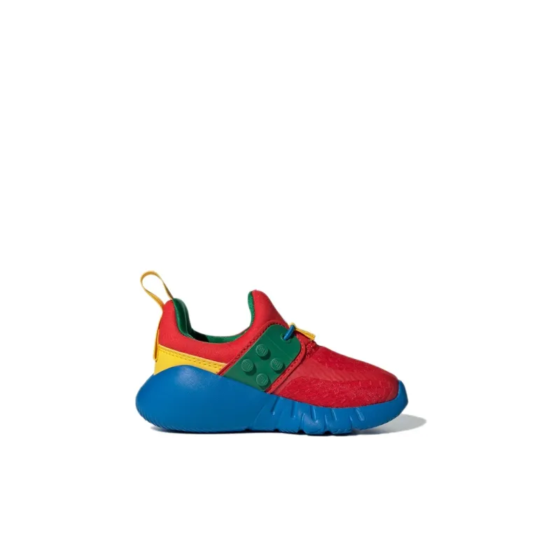 LEGO x Adidas Rapida Slip-Resistant Breathable Low-Top Toddler Shoes Red Blue Infant And Toddler-1