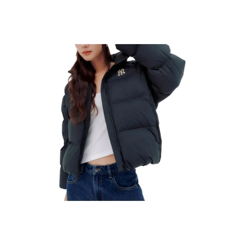 MLB Down Jackets Women's Black-4
