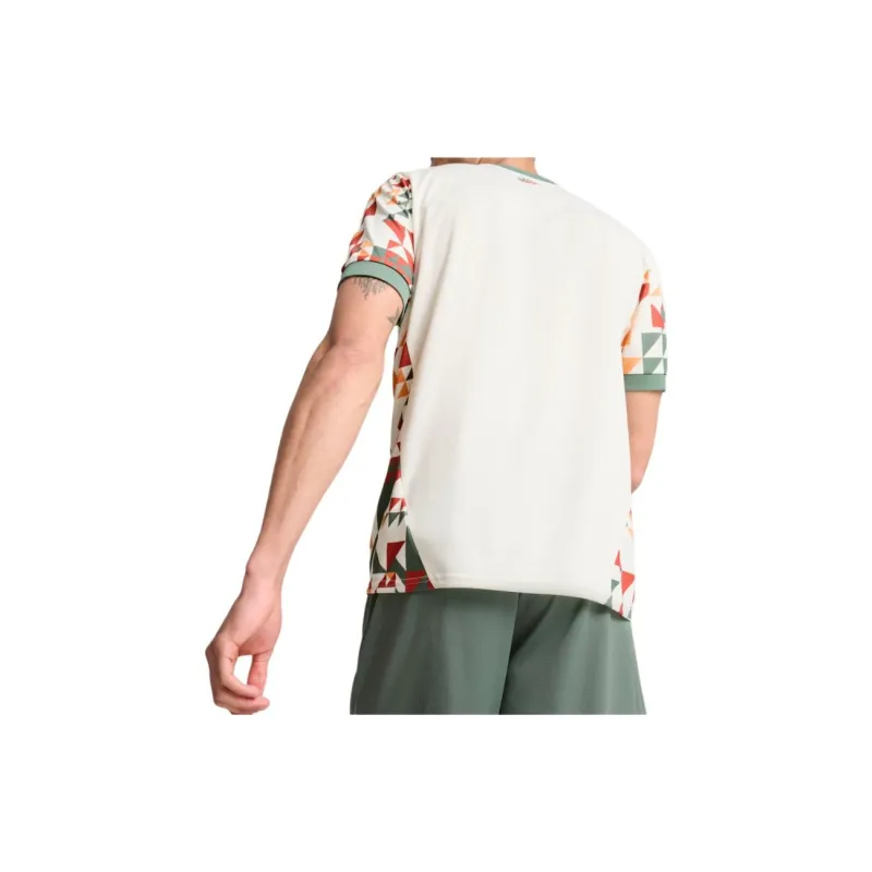 PUMA DRYCELLPalermo F.C. 24/25 Third Jersey Youth DryCELL Soccer Jerseys Men's Warm White/Eucalyptus-4