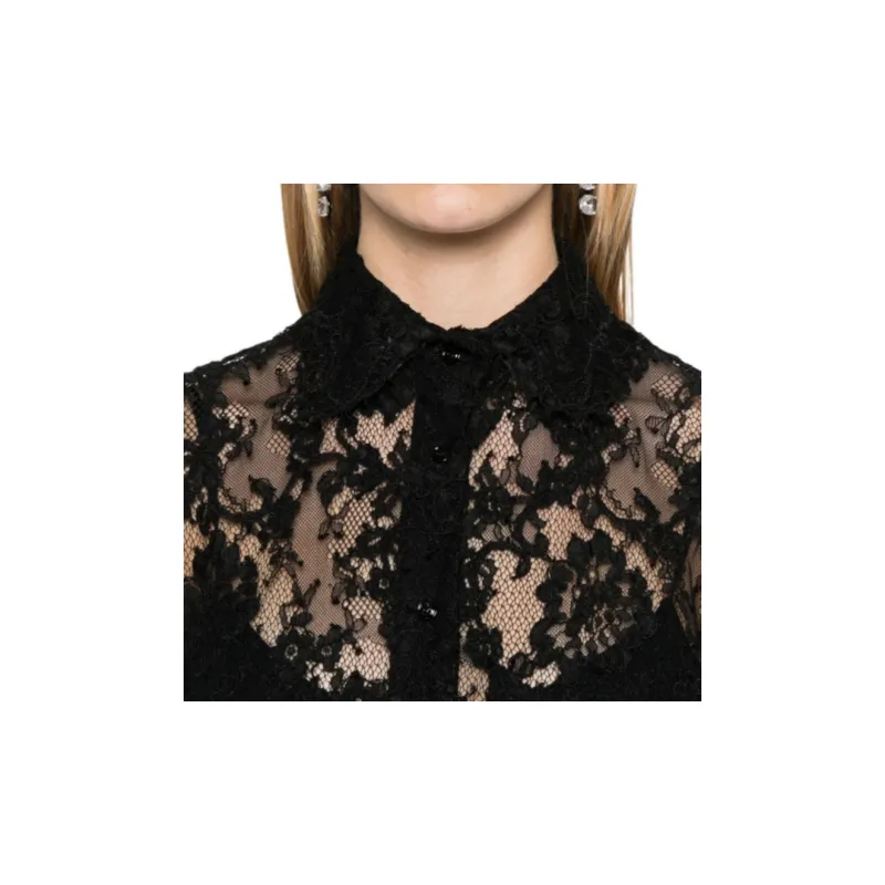 ERMANNO SCERVINO Lace Shirt-4