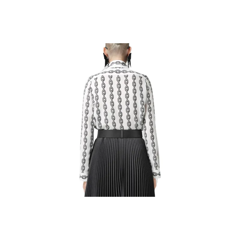 Burberry Shirts Women's White-4
