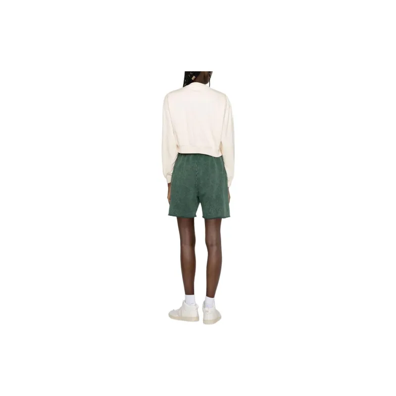 SPORTY & RICH Logo print Cropped Sweatshirt-2