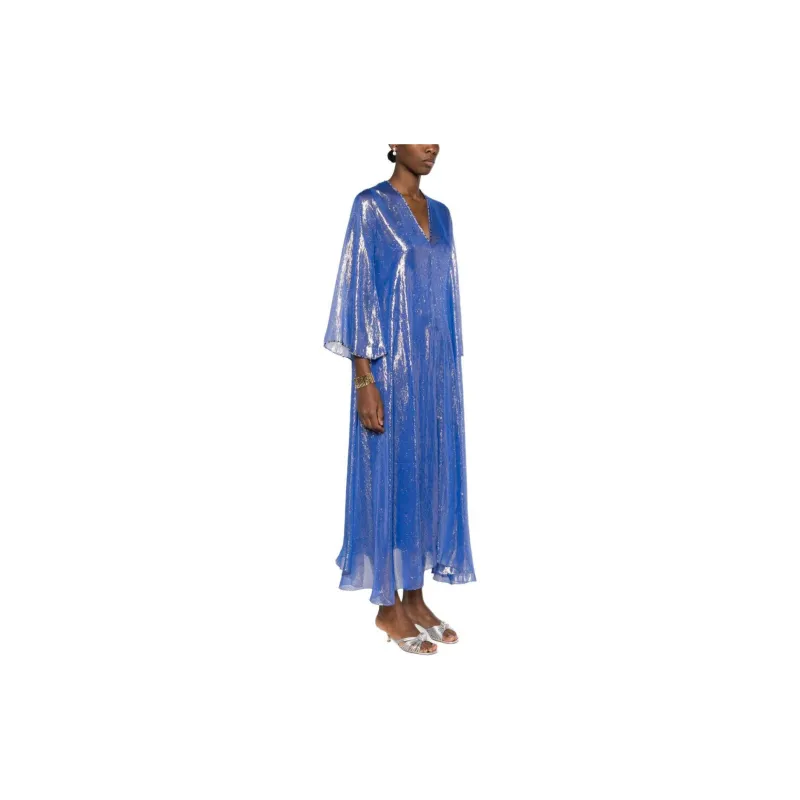 Forte Forte Lurex Kaftan Maxi Dress-2