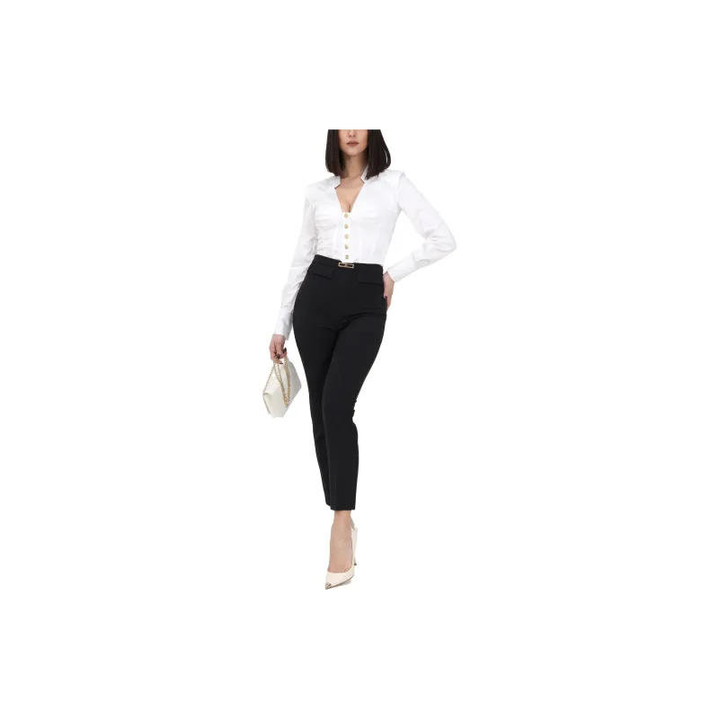 Elisabetta Franchi Casual Pants Women's Black-1