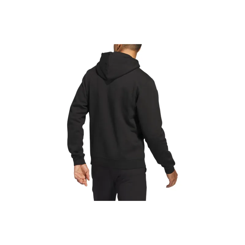 Adidas VERSATILE TECH GRAPHIC HOODIE Sweatshirt Men's Black-2