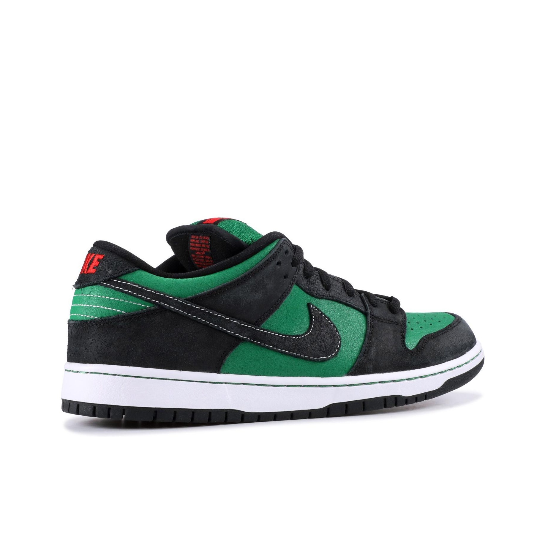 Nike sb dunk low pro black pine green hotsell