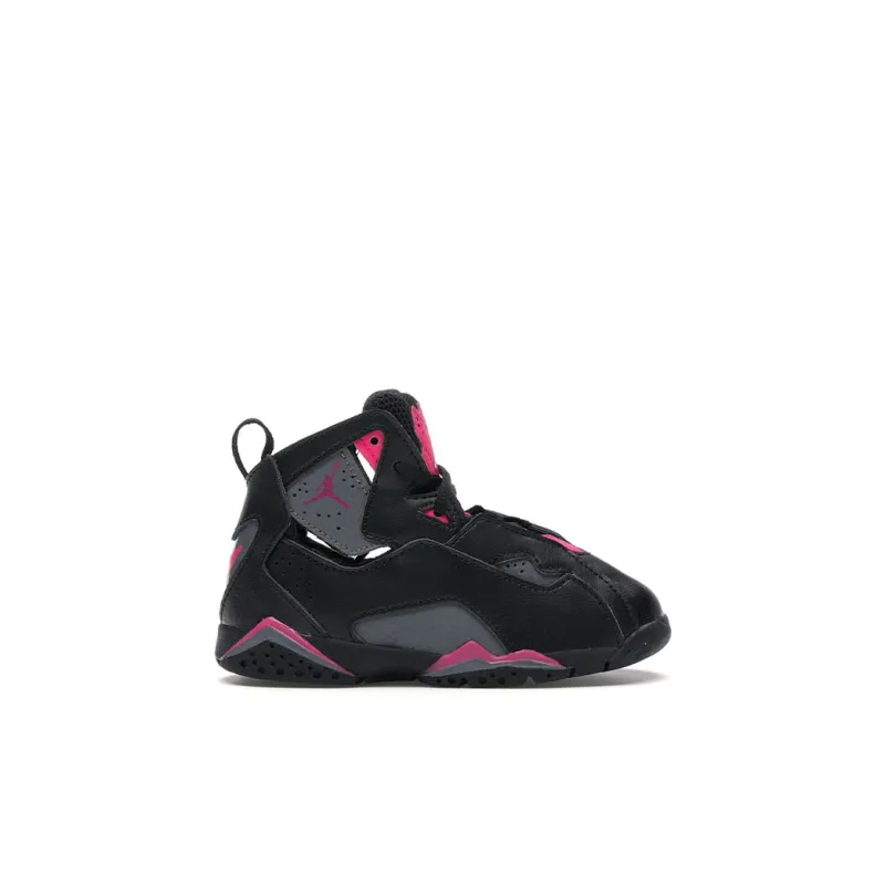 Jordan True Flight Black Dark Grey Deadly Pink TD-1