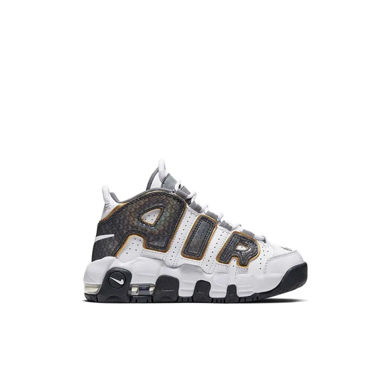 Nike Air More Uptempo White Anthracite Snakeskin PS-1