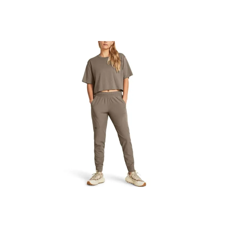Under Armour Unstoppable Knitted Sports Pants Women's Brown-2