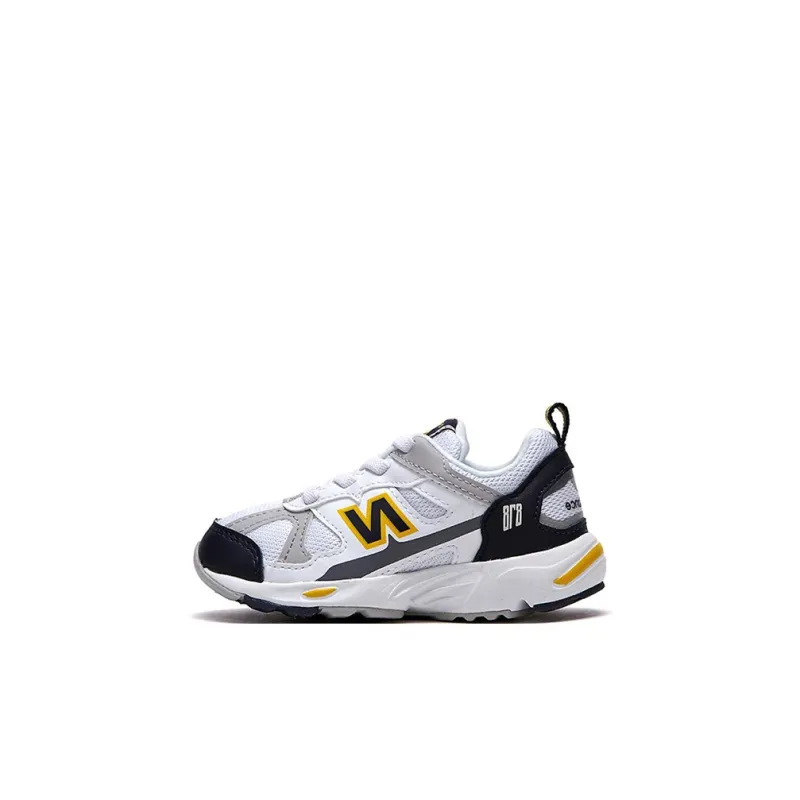 New Balance NB 878 Slip-Resistant Cushioning Wear-Resistant Breathable Low-Top Toddler Shoes White Infant And Toddler-0