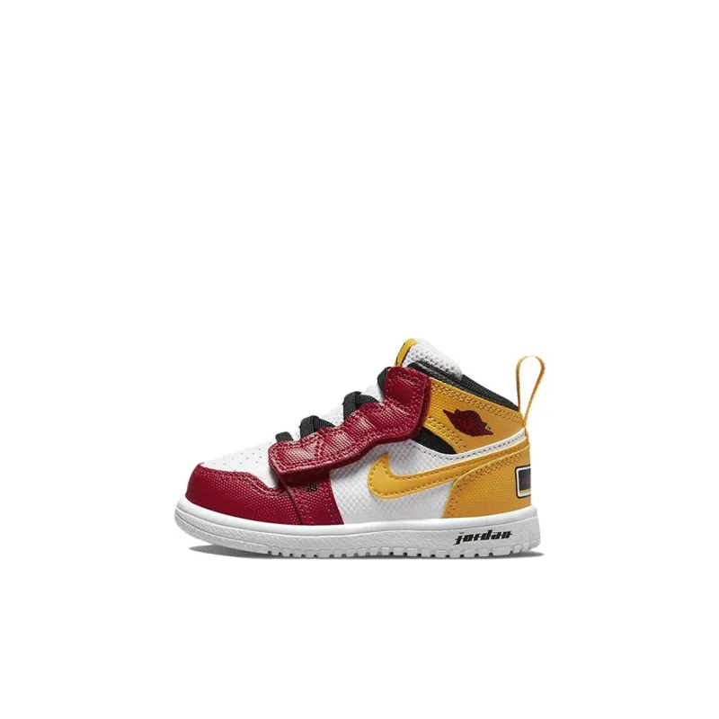 Jordan 1 Mid Alt Red Gold White TD-0