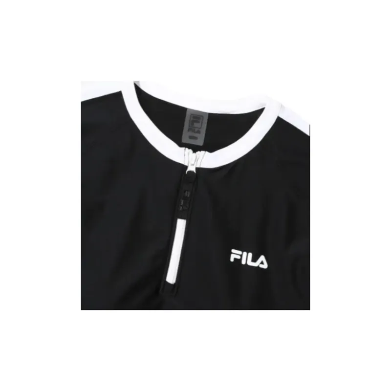 FILA Raglan Sleeve T Shirt Women's Black-3