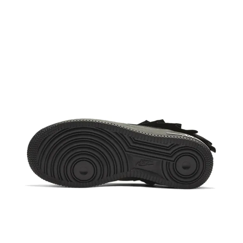 Nike Air Force 1 LV8 Ruffle Black GS-5