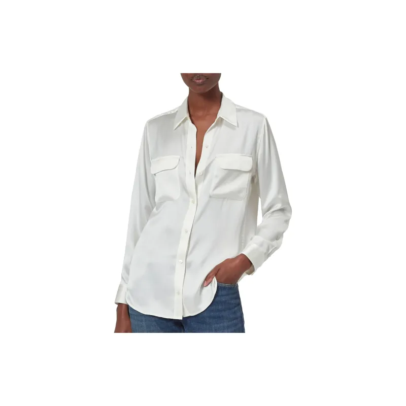 Equipment Signature Silk Satin Shirt-2