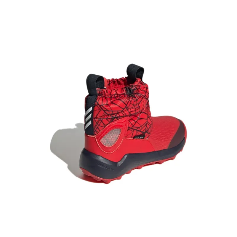 Marvel Spider-Man x Adidas Activesnow C.Rdy Warm Low Shaft Kids' Boots Red Children Aged 3-7 Years Old-3