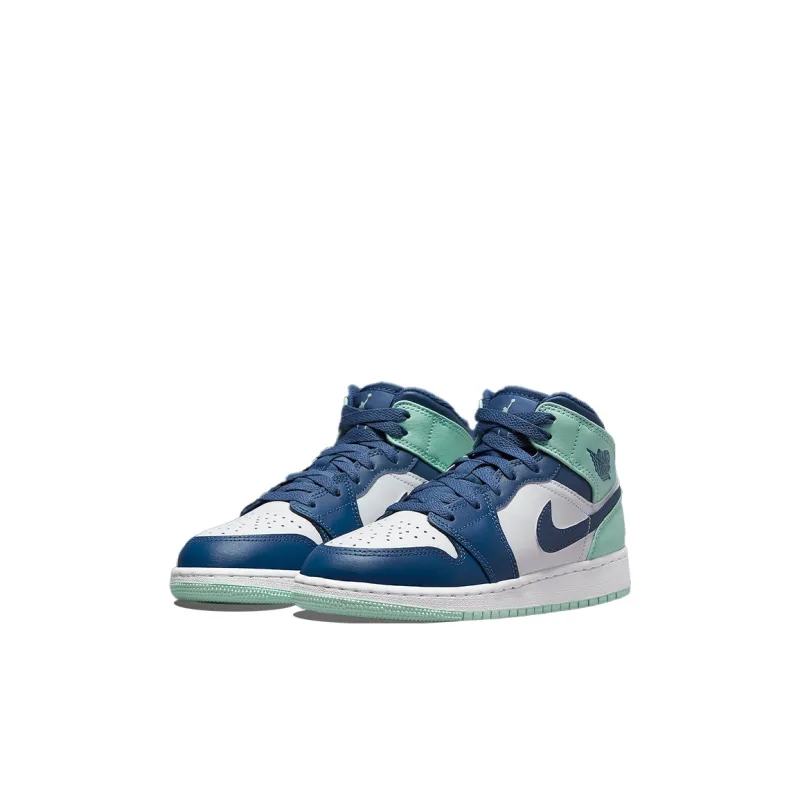 Jordan 1 Mid Mystic Navy Mint Foam GS-2