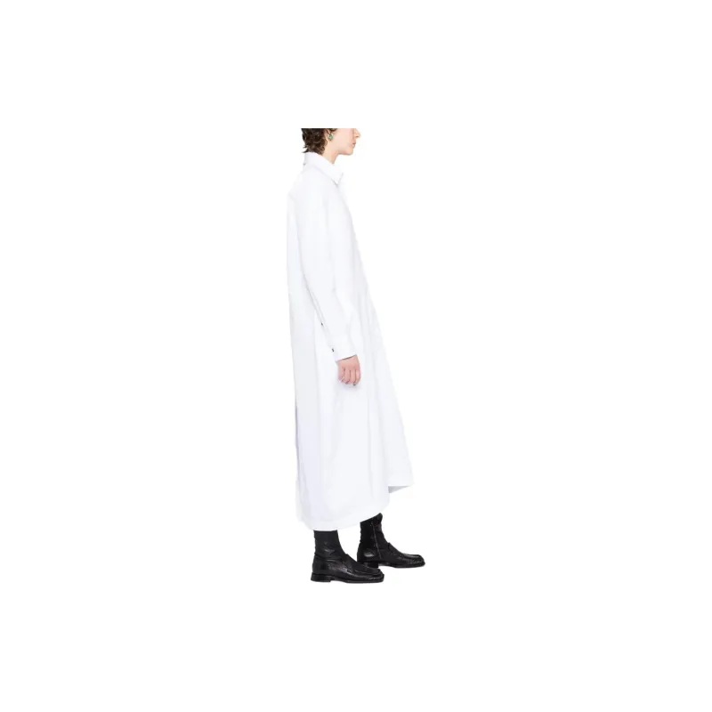 JIL SANDER Long Sleeved Buttoned Mini Shirt Dress-3